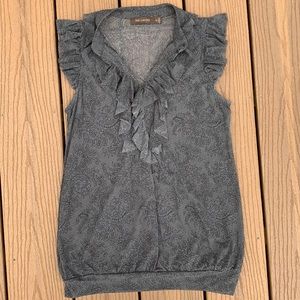 The Limited Tank Top with Ruffle Detail